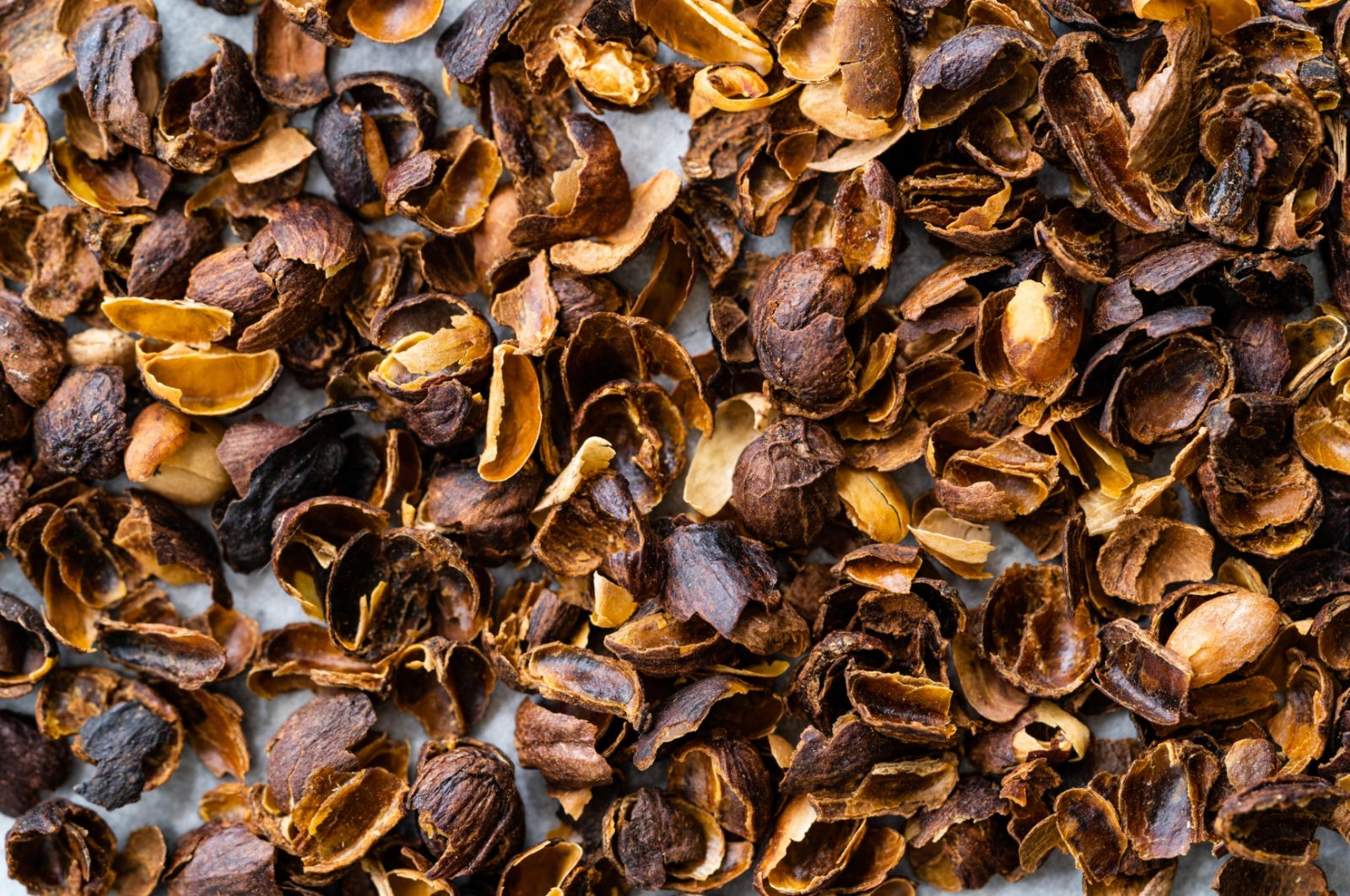 Getrocknete Cascara, die Haut und das Fruchtfleisch der Kaffeekirsche, aus Costa Rica